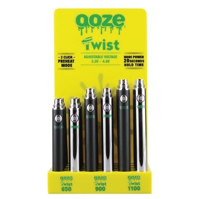 Ooze Slim Twist Pro Kit Wax Vape Wax Atomizer Vape Pens